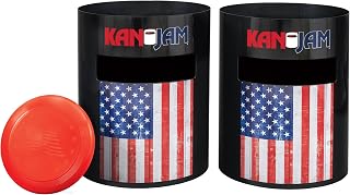Kan Jam Original Disc Toss Game, 2 Goals, Flying Disc, Outdoor Game