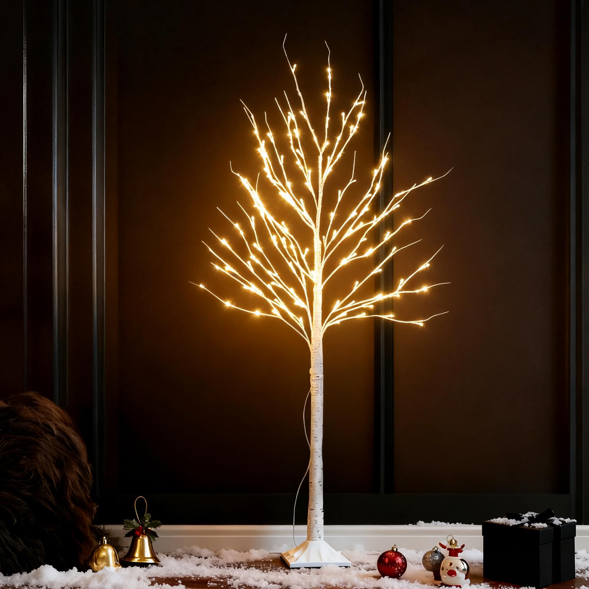 Wexo Palindrog Lighted Birch Tree