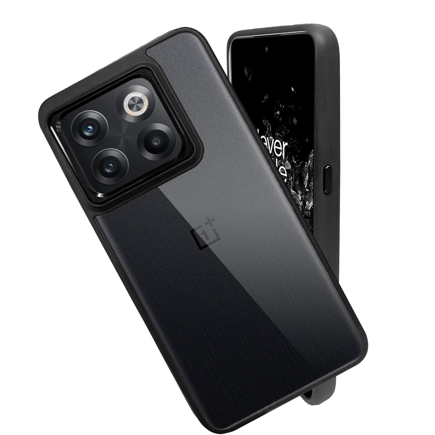 A rtistque Ultra Hybrid Clear Back Cover Case for Oneplus 10T 5G | Drop Protection | Transparent | Smooth TPU Sides - Black (B0CBRQKYR1) Amazon Price History, Amazon Price Tracker