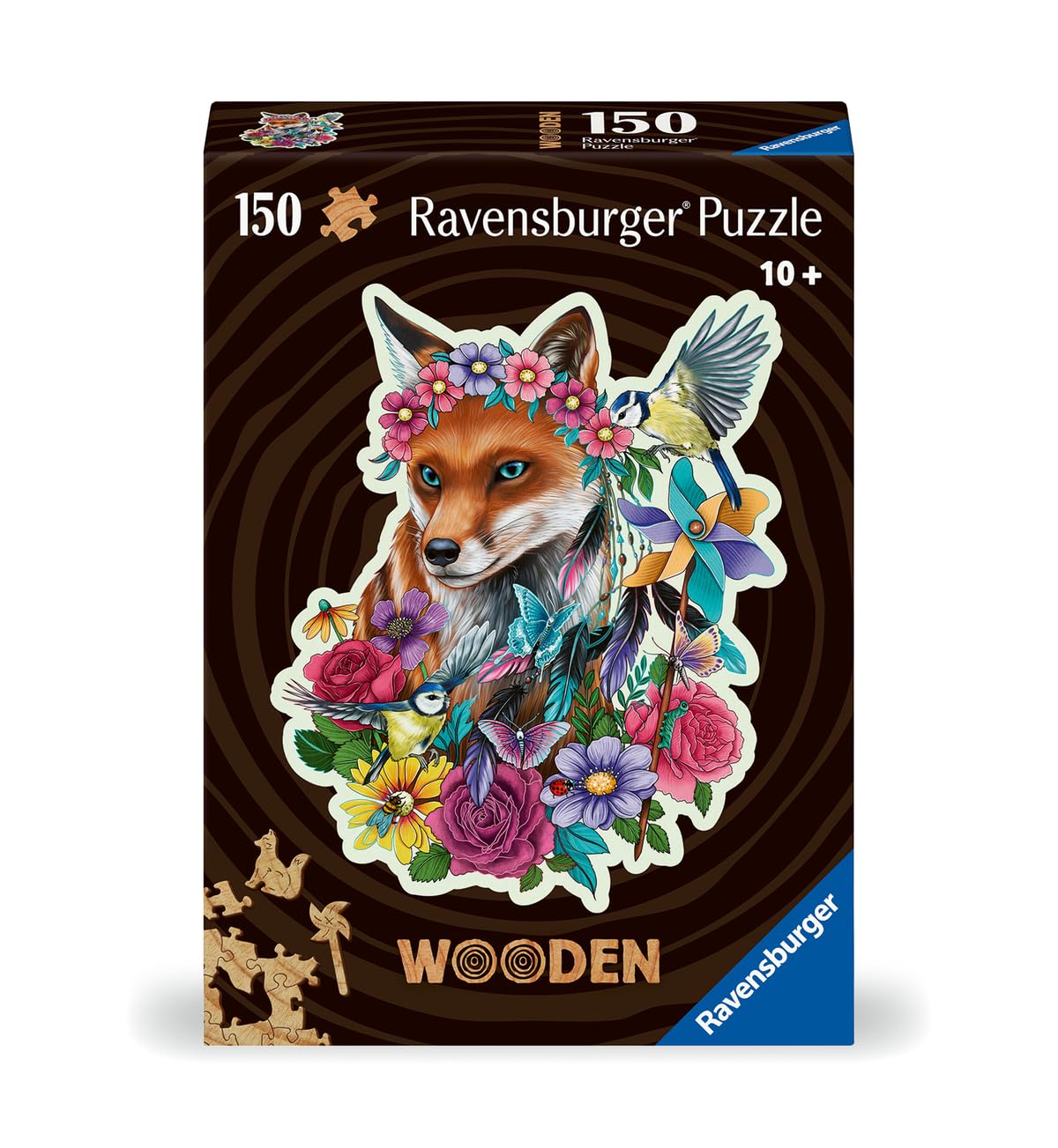 Puzzle Cadre Petit Ours Brun - 15 Pièces, 25 X 14,5 Cm - Ravensburger - Dès 3 Ans