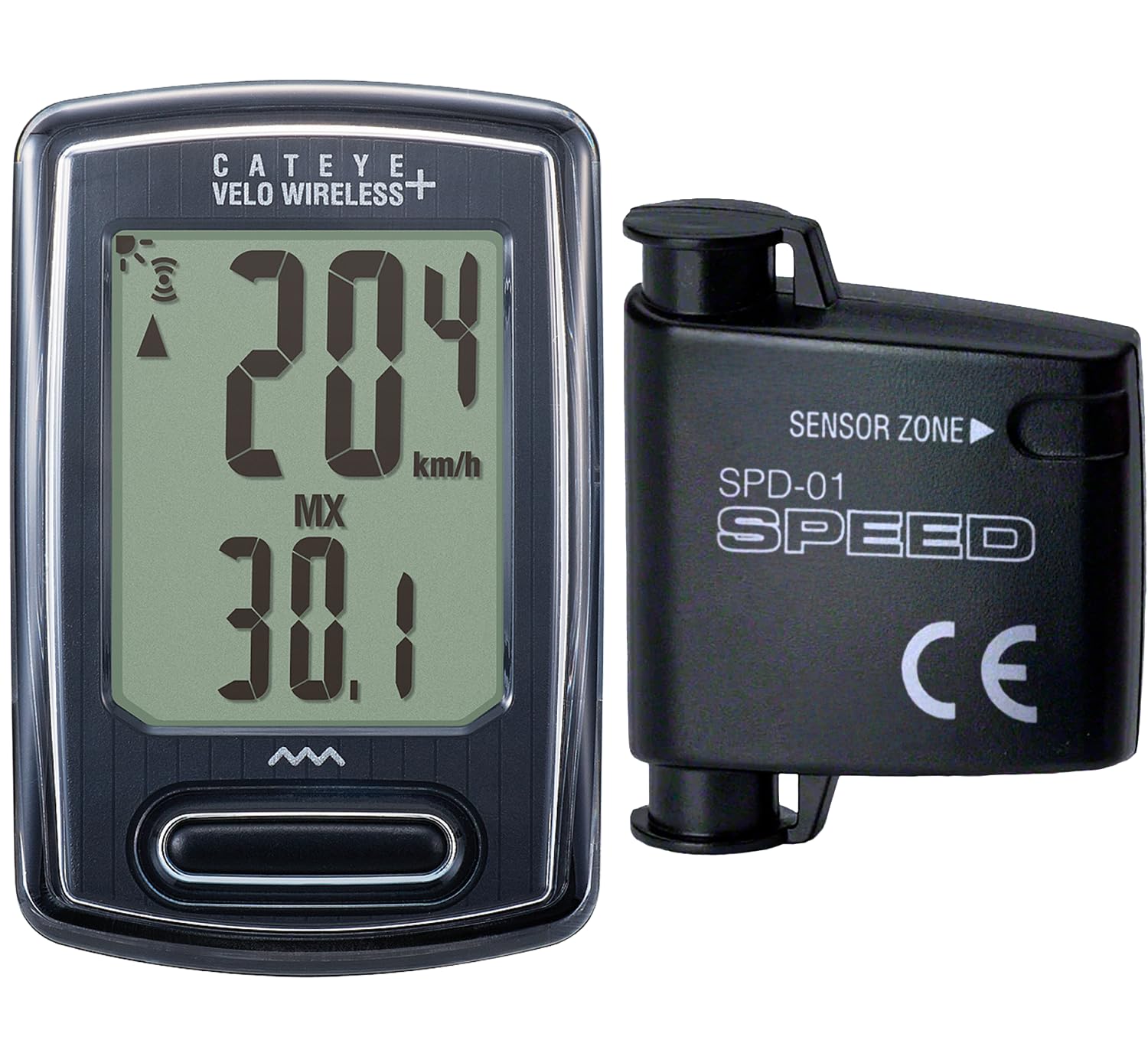 Amazon.com : CATEYE Velo Wireless+ Bike Computer | Speedometer