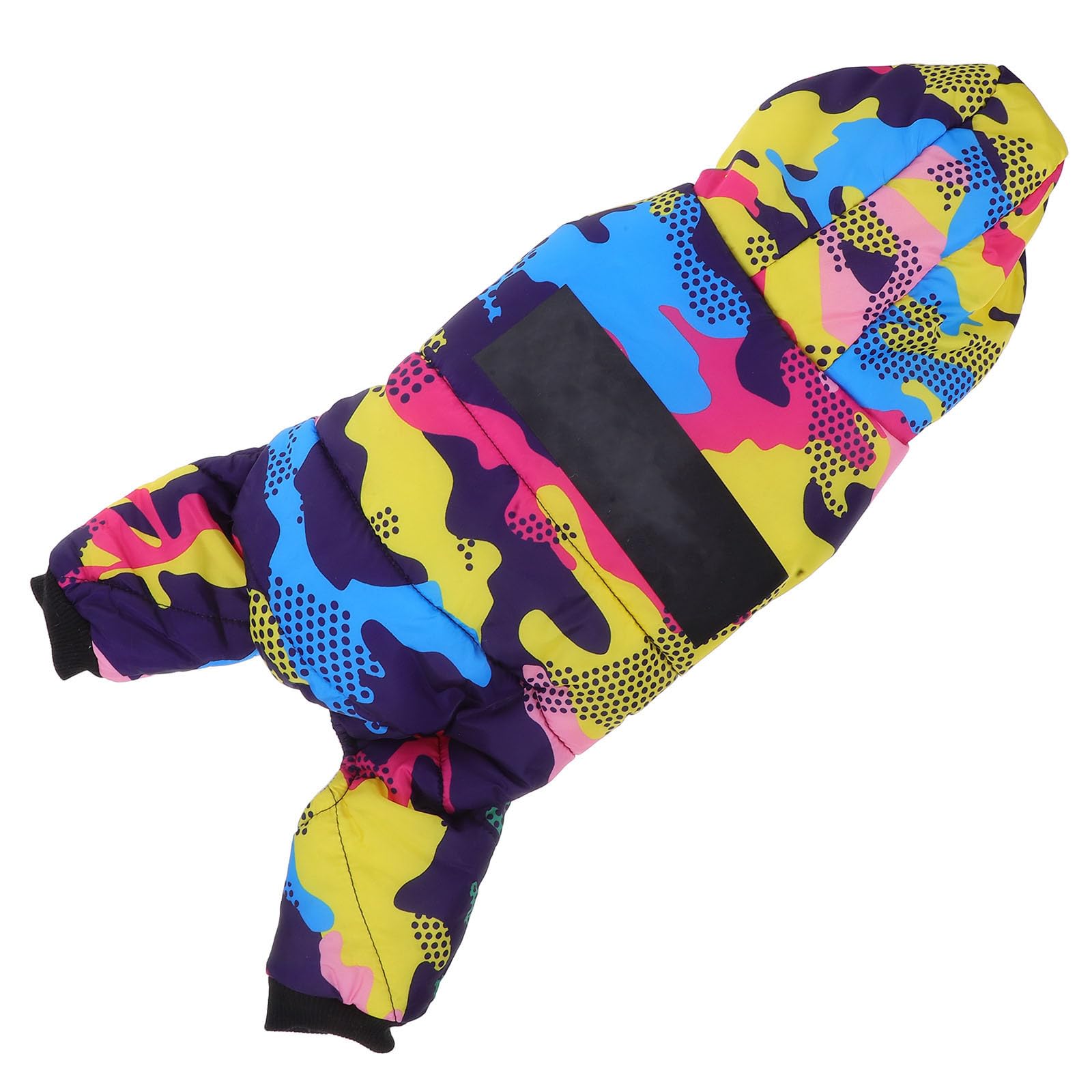 Abrigo para perros de invierno IMUSINICE con botones y algodón estilo camuflaje para paseos
