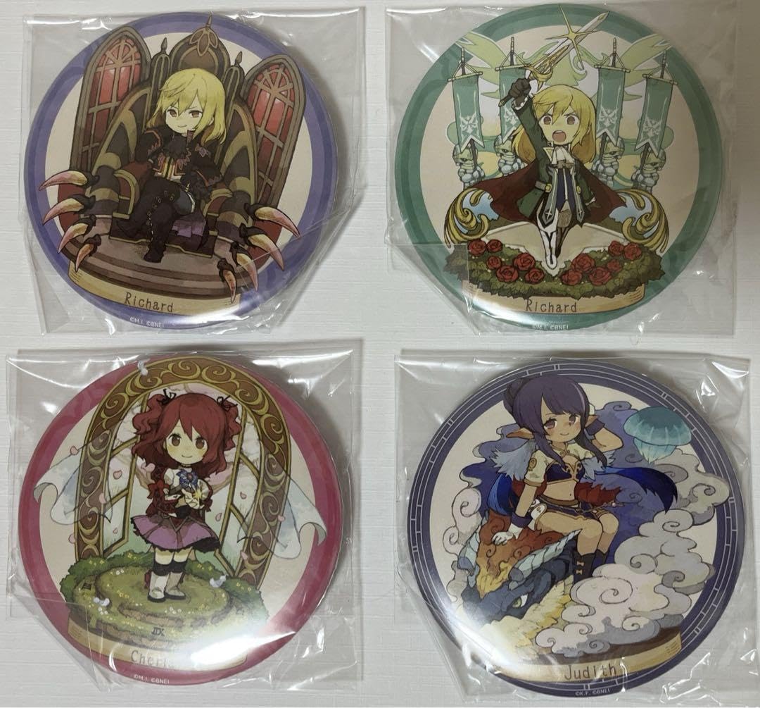 Amazon | テイルズ オブ シリーズ 缶バッジ キャラクタークロニクル