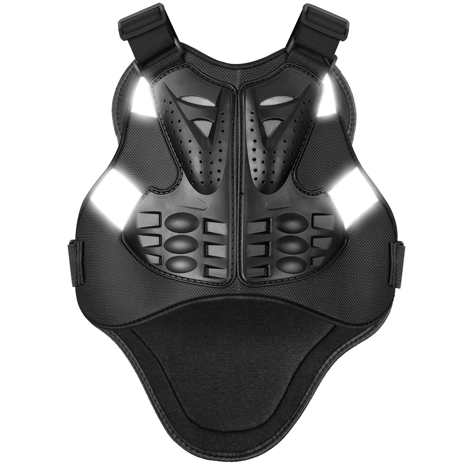 PELLOR Schutzweste Motorrad Protektoren Brustpanzer Motocross Wirbelsäule Schutzausrüstung Protektorenweste für Snowboard Skaten Motorrad