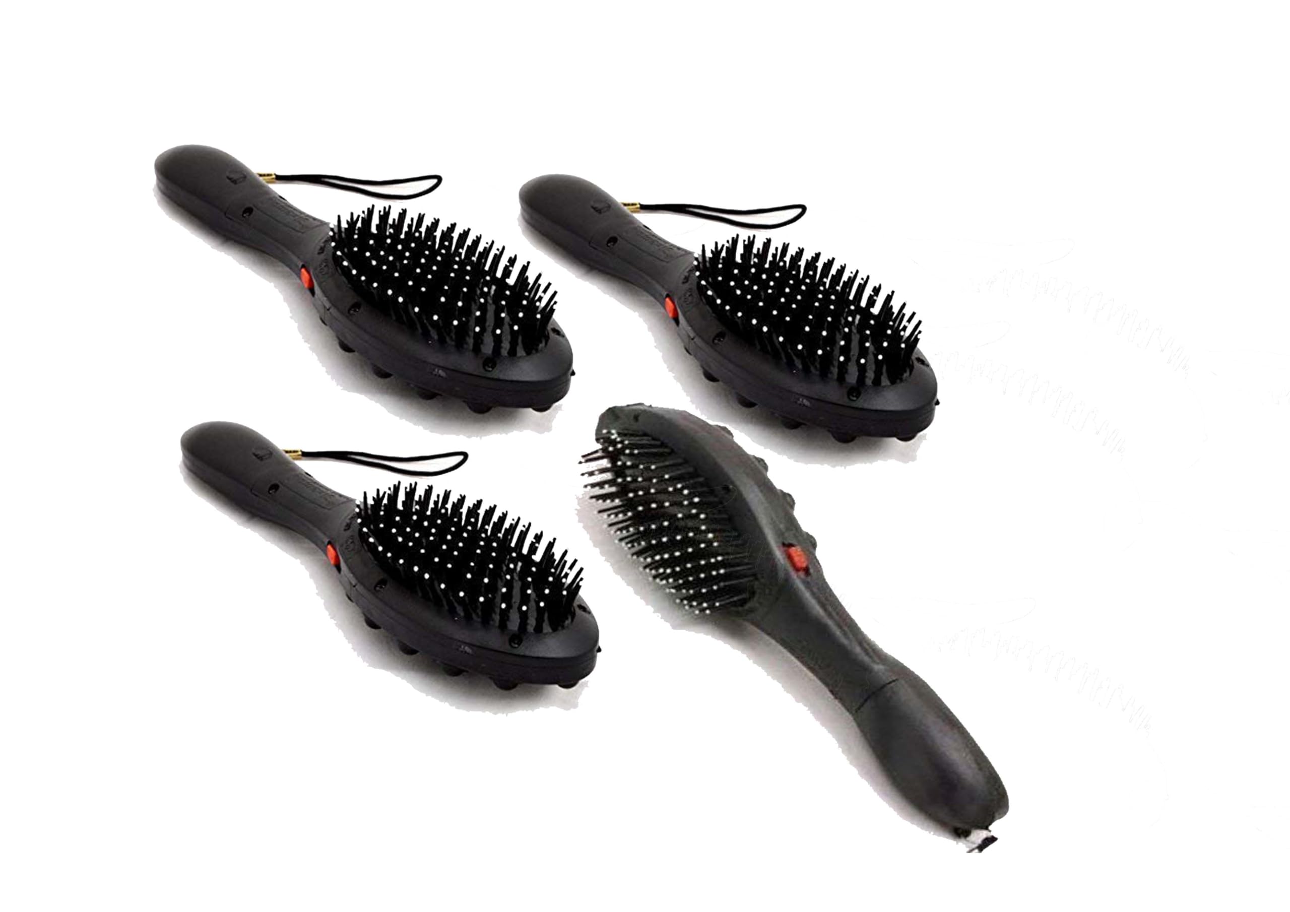 Amazon.com: Head Massager Hairbrush with Vibration Double Speed for Hair  Massage Set of 2 Brush : Health & Household