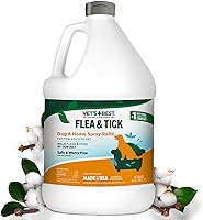 Vista 21 de Vet’s Best Indoor Flea and Tick Spray – Dog Flea and Tick Treatment for Home, Plant-Based Formula with Natural Oils, Kills Fleas, Eggs & Ticks on