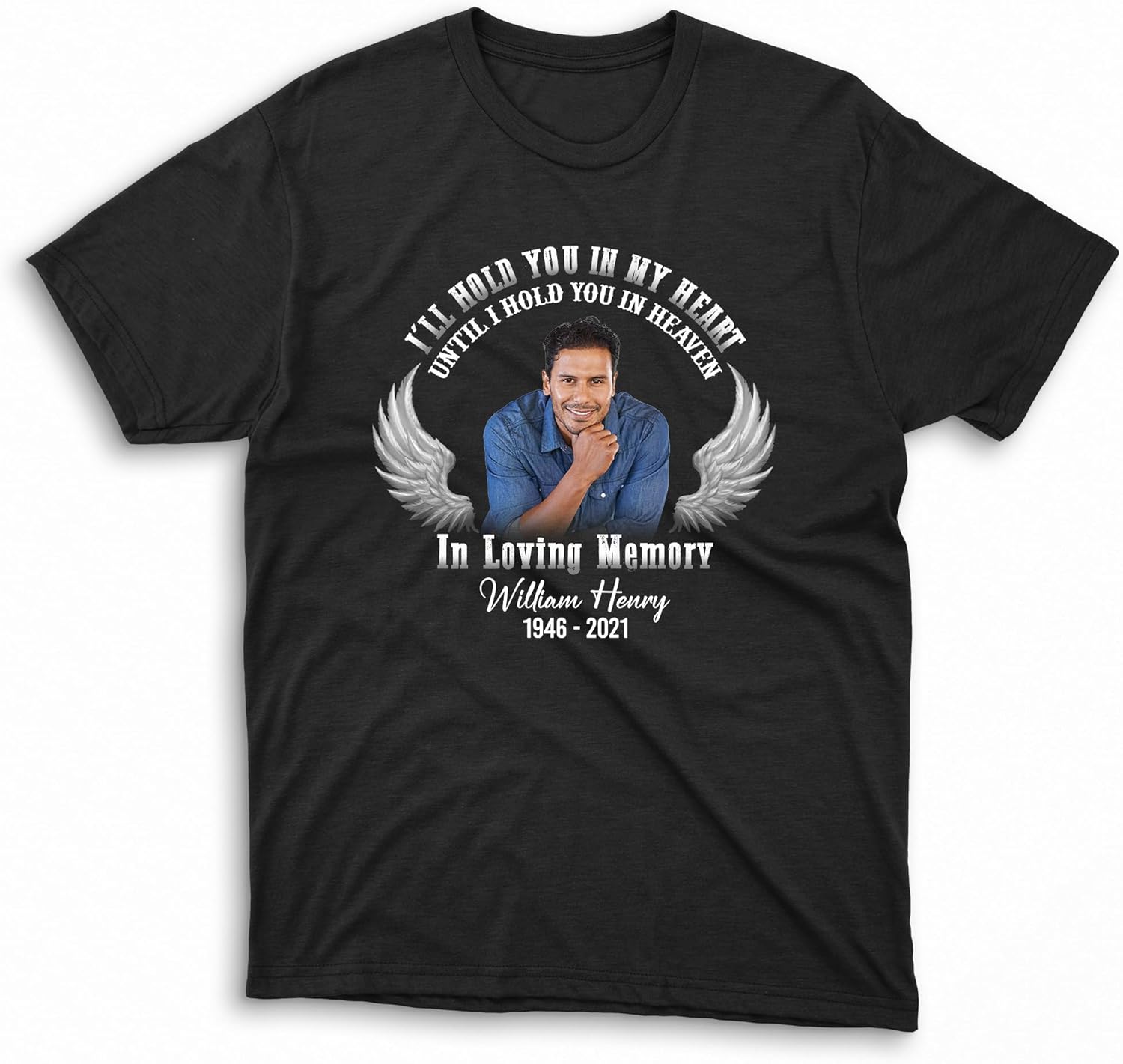 Memorial TShirt for Loss of Loved One in Heaven