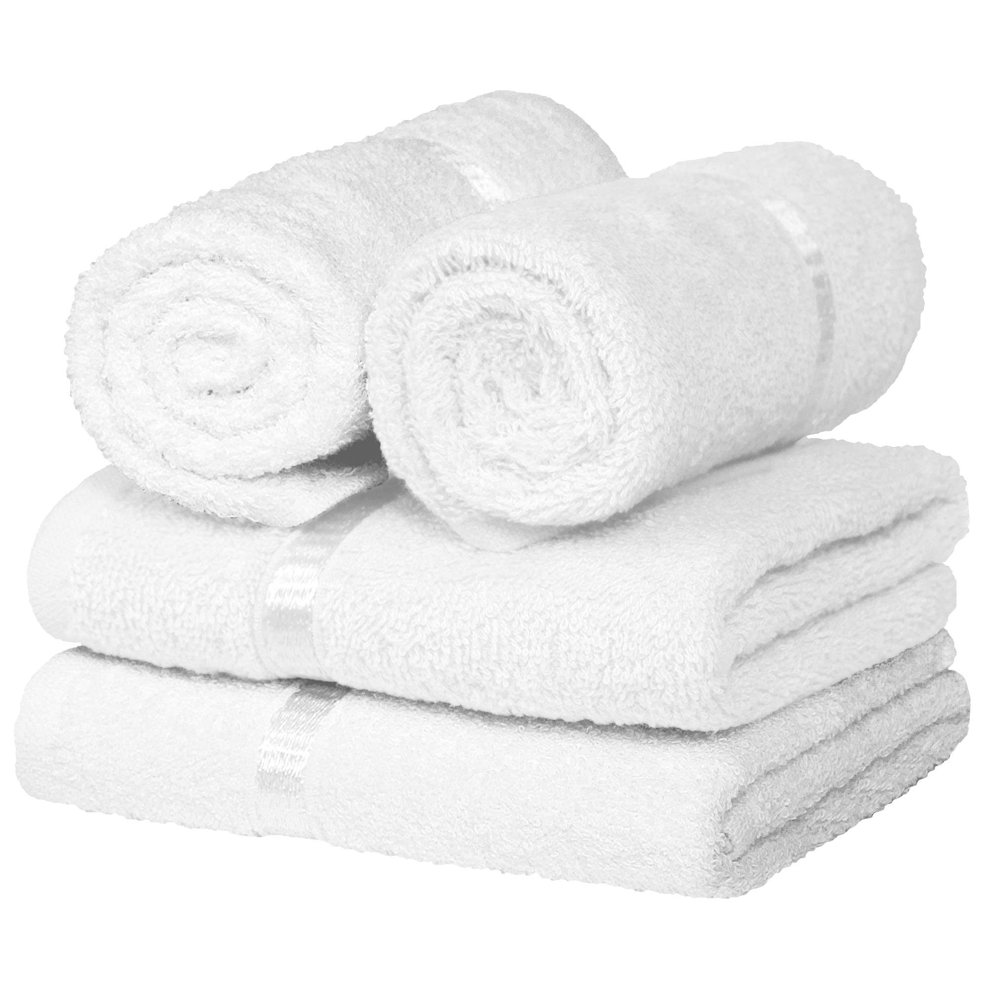 Story@Home Hand Towel | 450 GSM | Towel Set of 4 | White | 100% Cotton Towel Ultra Soft | Ideal as Kitchen Towel | 40 x 60 cm | Hand Towels for Men, Women & Kids | Perfect for Everyday Use (B01DW3Q18Q) Amazon Price History, Amazon Price Tracker