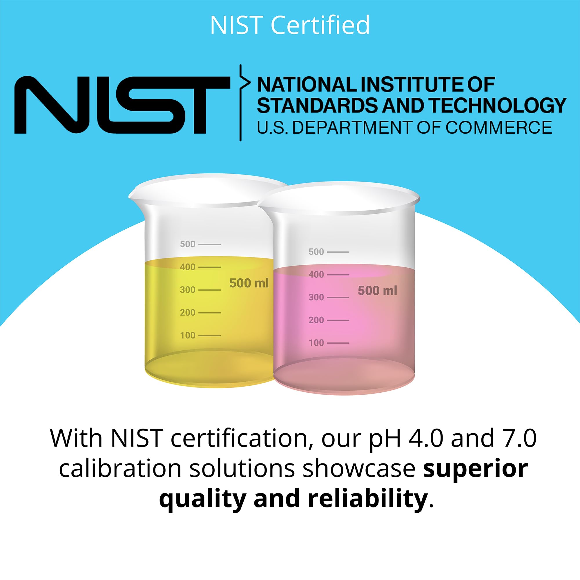 Bluelab pH 4.0 & 7.0 Calibration Solution Kit pH Meter