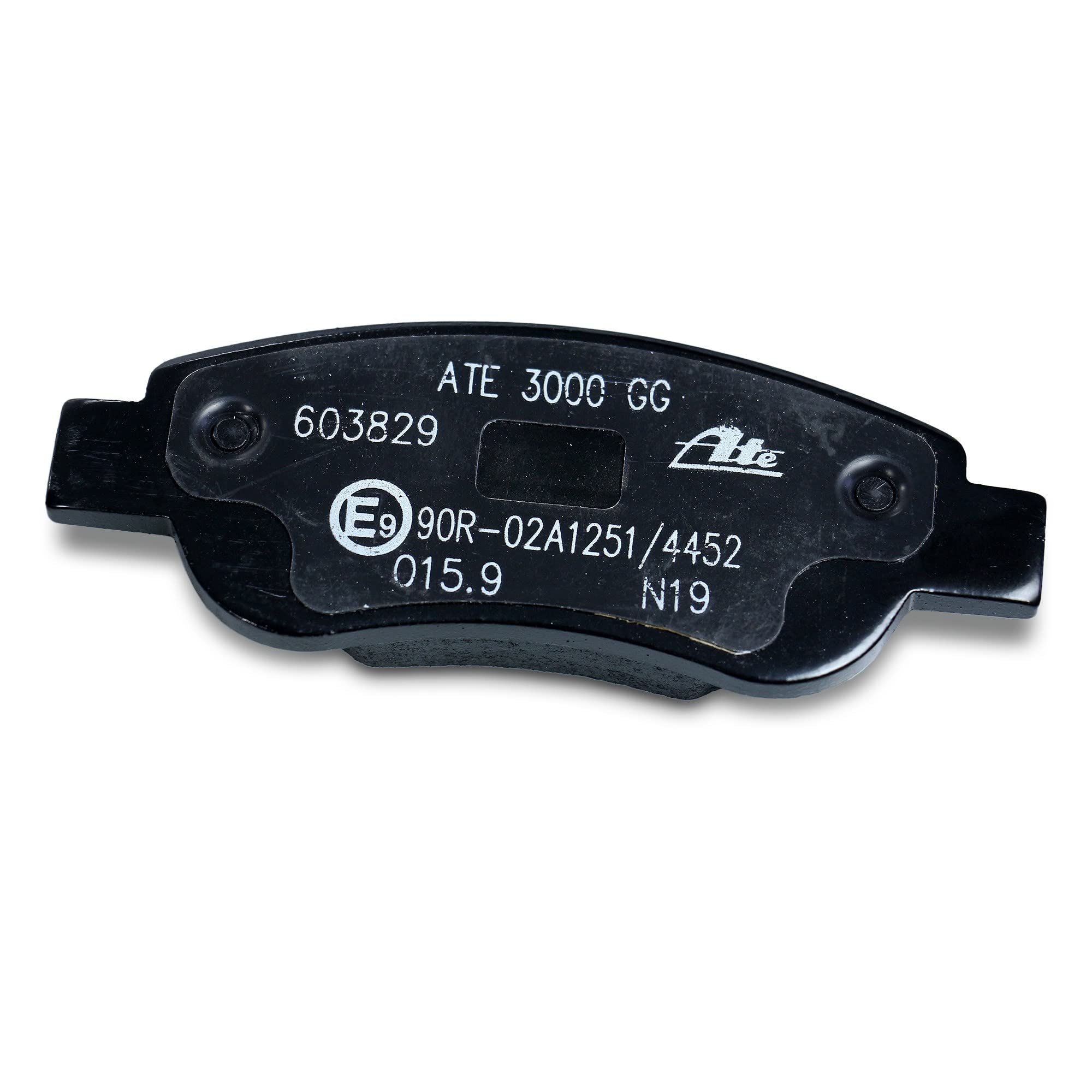 ATE Bremsenset Vorderachse inkl. Bremsscheiben vorne Ø 247 mm belüftet und Bremsbeläge vorne Kompatibel mit CITROËN C1, PEUGEOT, TOYOTA AYGO