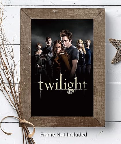Miniatura 4 de XIHOO Christ-EZ Twilight Group Cast Vampire Drama Romance Fantasy Película Imprimir – Póster mate sin marco, regalo 11 x 17 pulgadas (11.0 in x 16.9