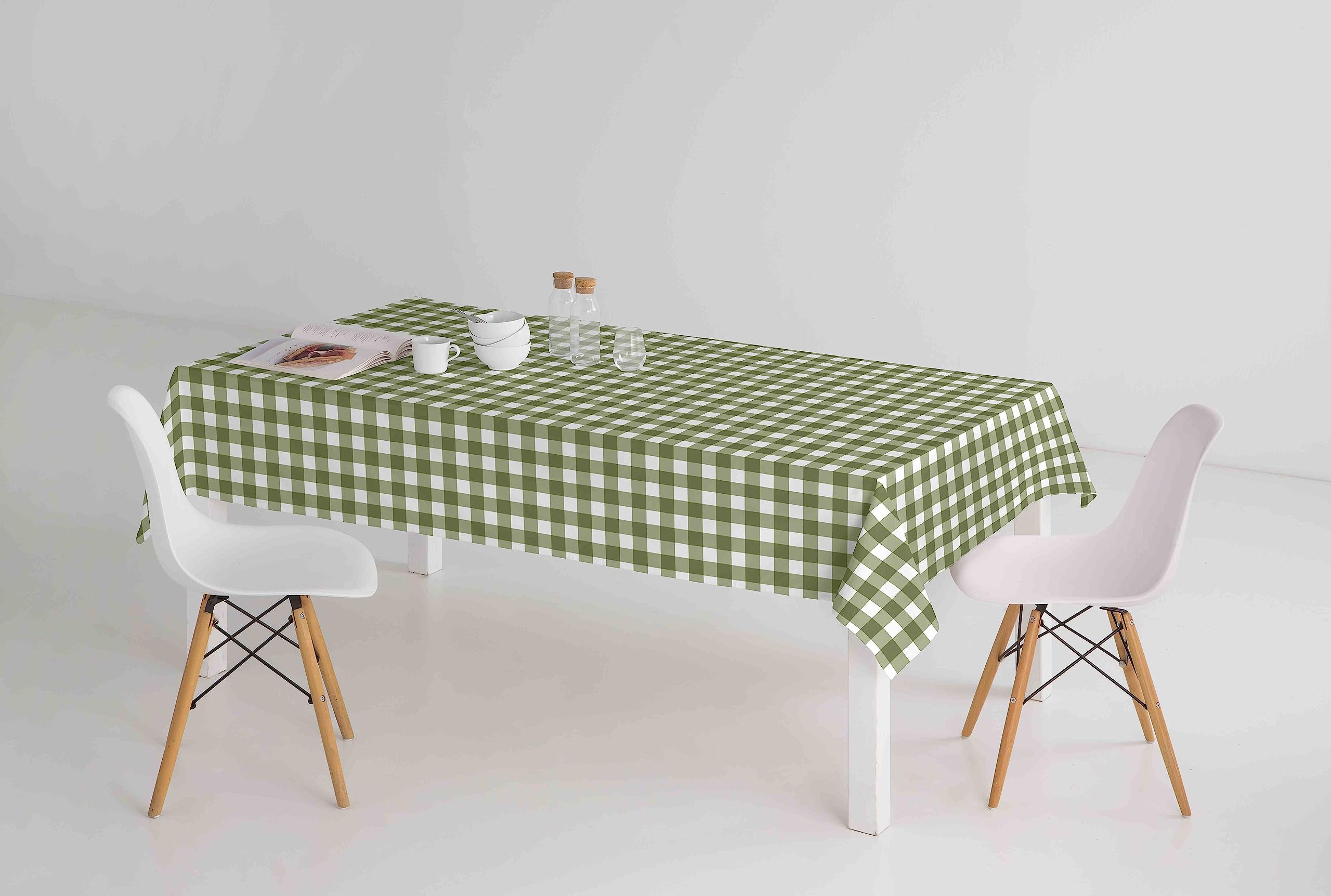 MANTEL ANTIMANCHAS CHESS KAKI