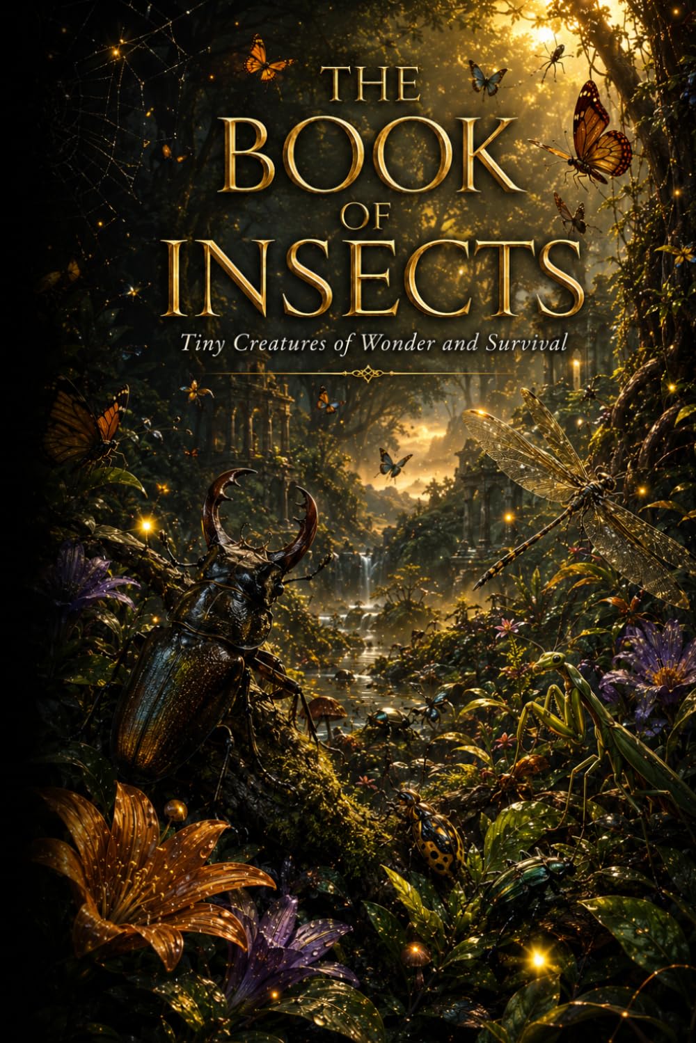 The Book of Insects: Amazing Insects, Exotic Bugs, Beetles, Butterflies, Predators, Pollinators, Tiny Creatures, and the Hidden World of Insects (The Encyclopedia of Wonders)