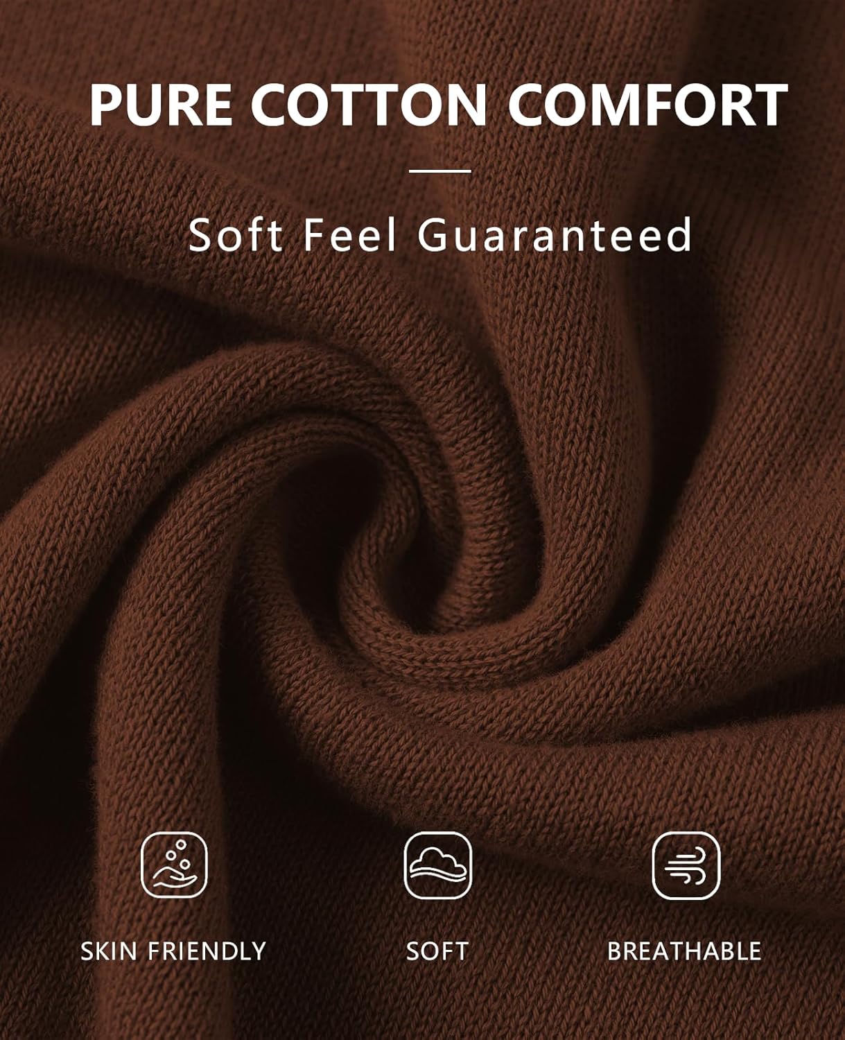 QUALFORT Women's 100% Cotton Lightweight Cardigans Long Sleeve Knitted Button Down Sweater - Image 7