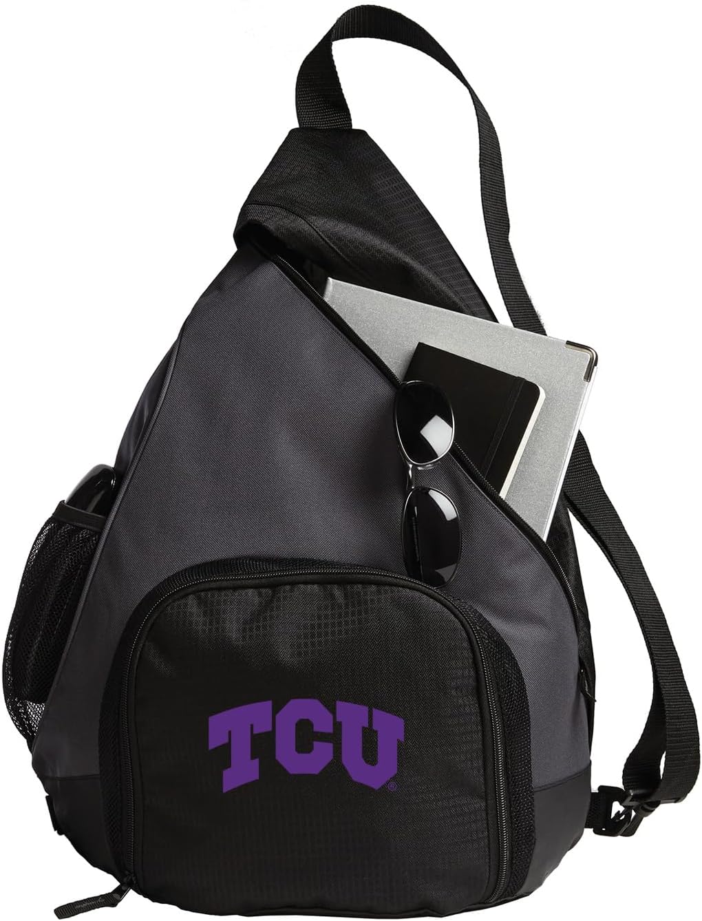 Broad Bay TCU Backpack with Soccer Ball or Volleyball Bag Sports Gear Compartment Practice Bag Black