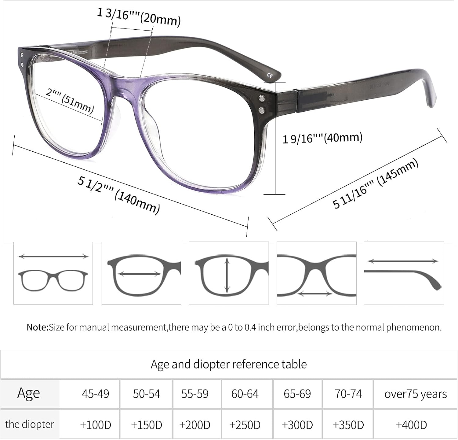 IVNUOYI Reading glasses Blue Light Blocking 4-pack for Men Women,Spring Hinge Readers,Colourful Computer Eyeglasses to Relieve Eye Fatigue 2.75