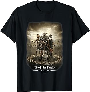 Elder Scrolls Online Trio of Tamriel Video Game T-Shirt
