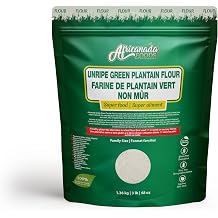 Africanada Green Plantain Flour 1.36kg | Gluten-Free Resistant Starch | African Superfood Flour for Baking, Pancakes, Fufu & Smoothies