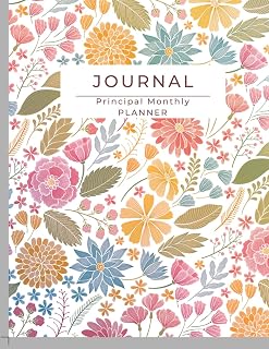 Independently published Yearly School Principal Monthly Journal