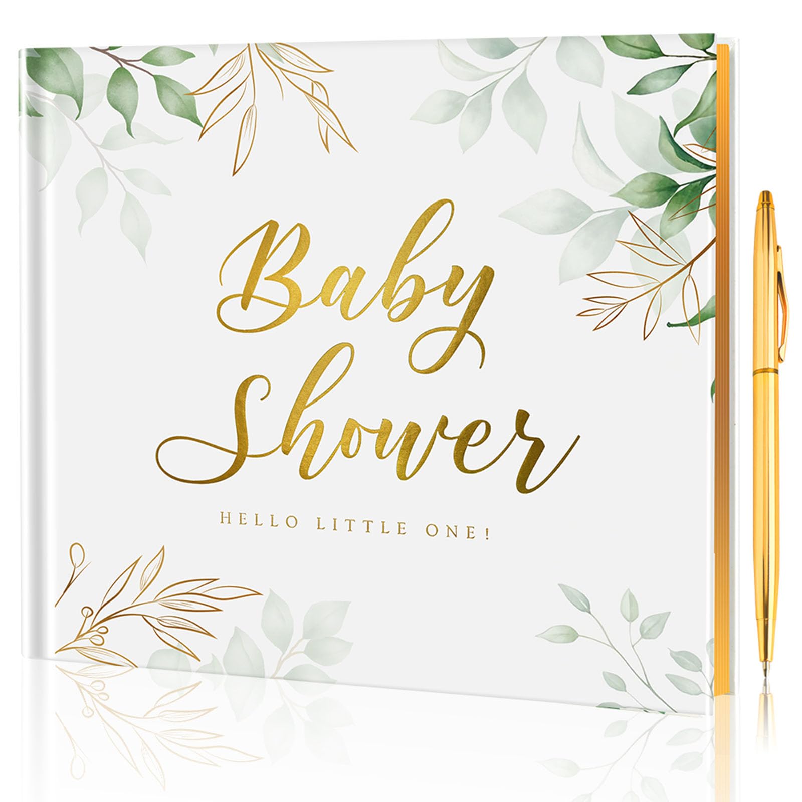 Baby Shower Guest Book for Games & Deractions with 25 Blank Pages