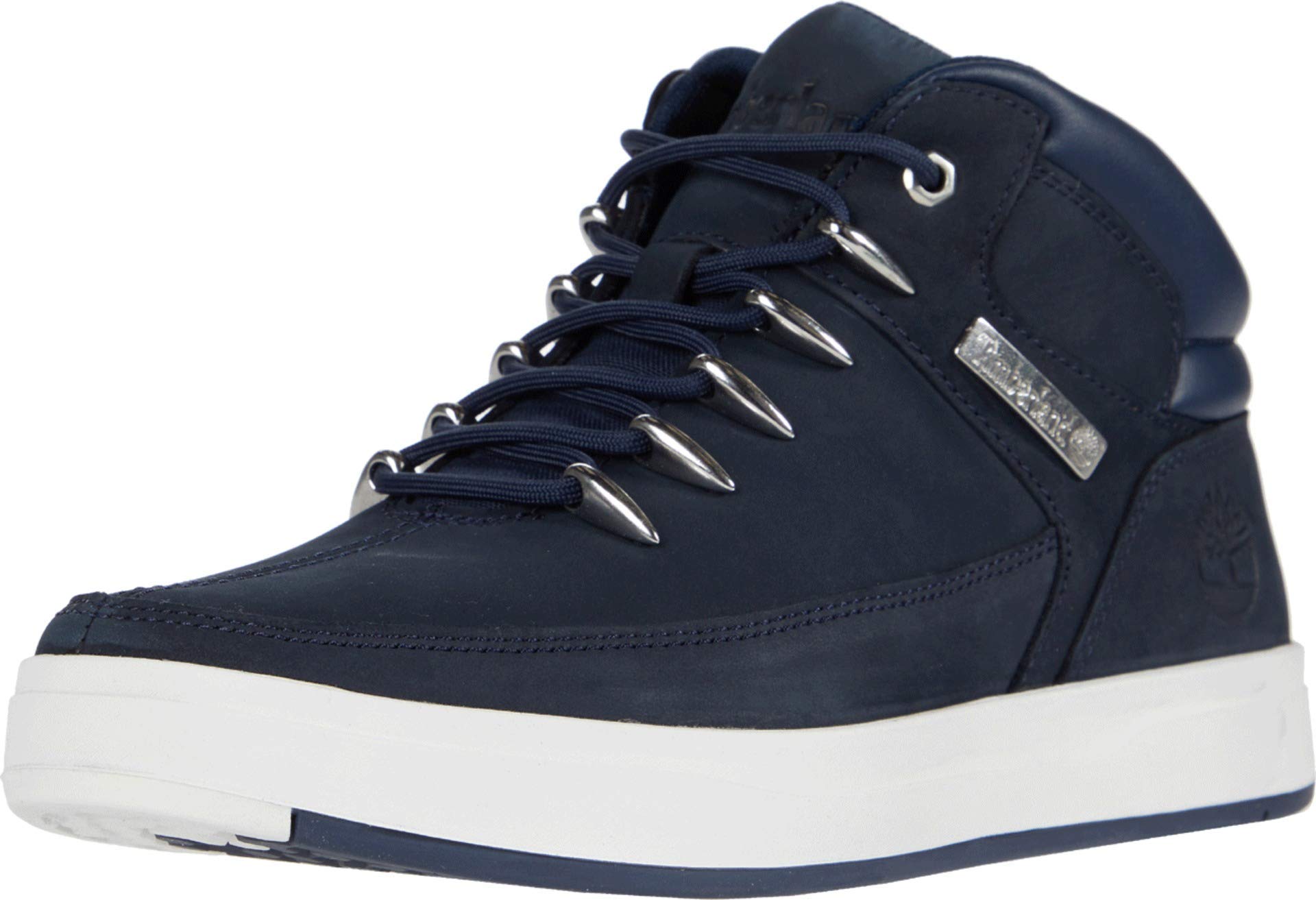 Timberland Men's Davis Square Hiker Boots, Navy Nubuck, 10.5 UK