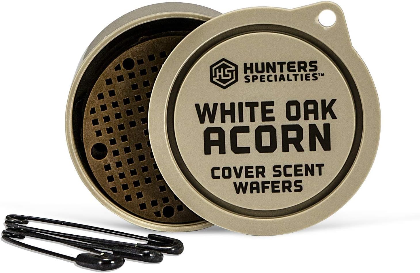 Hunters Specialties Fresh Earth Scent Wafers (3 Wafers) | Cover Scent Wafers Hunting Accessories, Cover Scent for Hunting, Scent Control Hunting Equipment, Hunting Scent Wafers (Model: 01022), Tan, 3-Pack