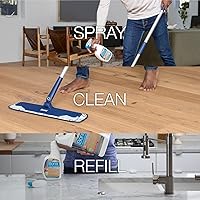 Vista 6 de Bona PowerPlus Hardwood Floor Deep Cleaner Spray - 32 fl oz - Refillable - Oxygenated Formula and Residue-Free Floor Cleaning Solution - for Wood