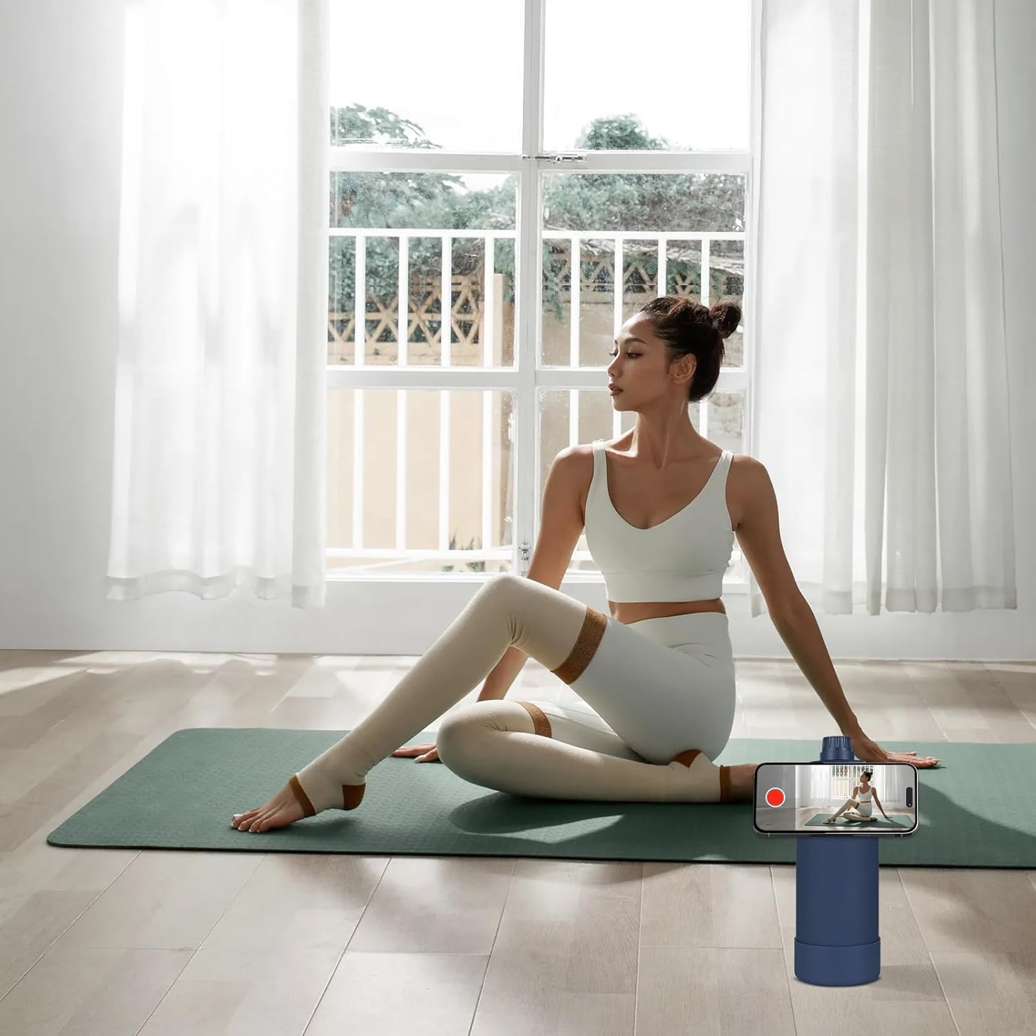 34oz Insulated Magnetic Water Bottle | Compatible with MagSafe Phone Holder | Stainless Steel Water Bottle | BPA Free 12H Hot & 24H Cold | Perfect for Gym, Sports, Travel, Car and Work - Image 8