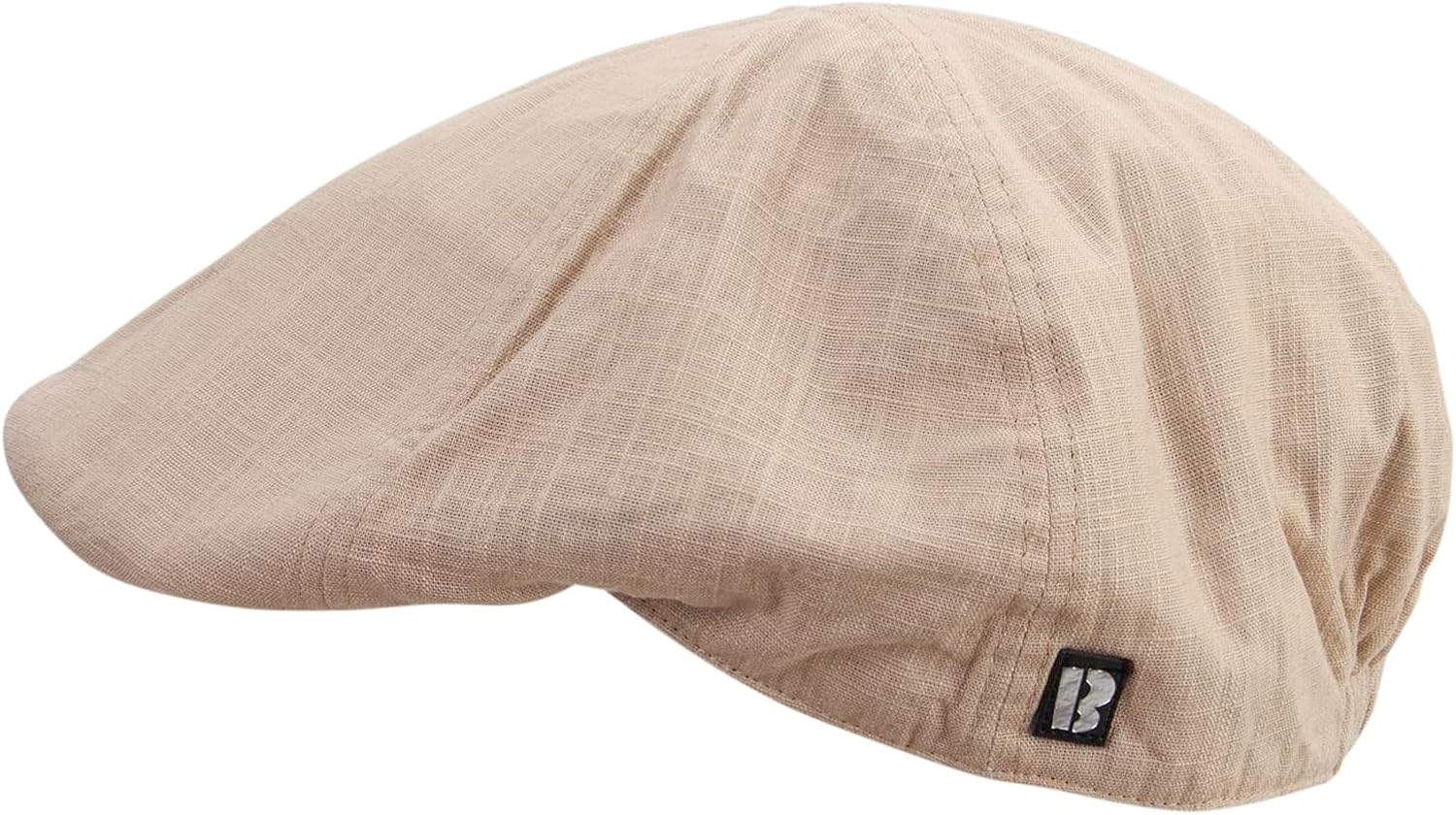 Big Size Linen Mixed Duck Bill Ivy Cap