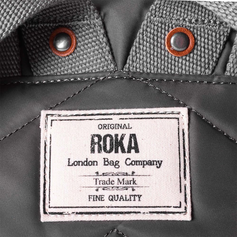 Roka London Canfield B Backpack, Mochila Unisex Adulto, Grey, Regular