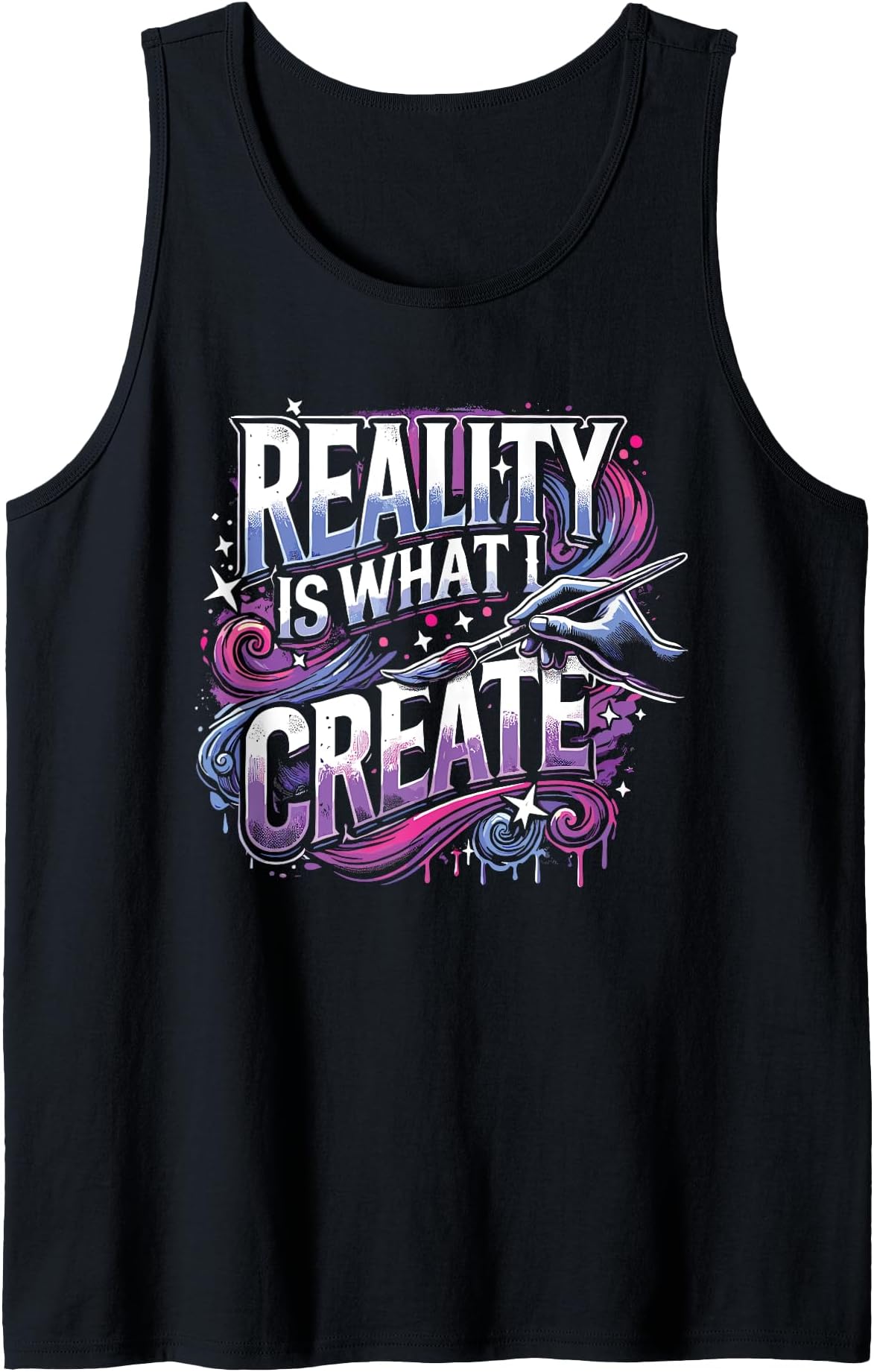 Reality is What I Create Lucid Dreaming Art Tee Tank Top