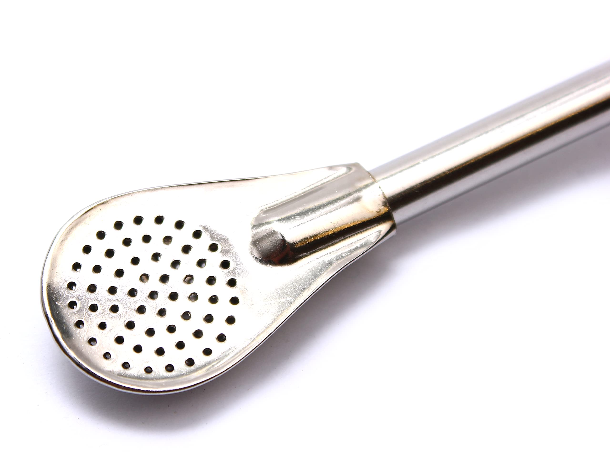 Mate Green Yerba Mate Bombilla Liza słomki ze stali nierdzewnej do herbaty Mate 19 cm, z filtrem w kształcie łyżki, słomki do herbaty, kawy, soku, herbaty mate, zielonej herbaty