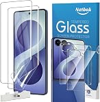 2+2 Pack souple TPU Protection écran de film pour Samsung Galaxy Z Flip 7 & Protecteur d'objectifs de caméra, Couverture complète,HD Effacer,Supporter l'empreinte digitale Déverrouiller,avec outil d'alignement d'installation facile