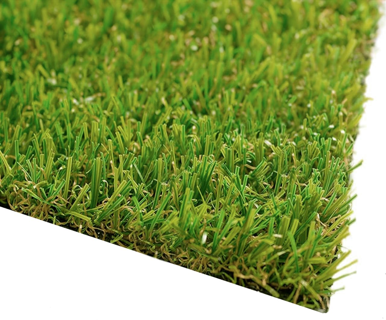Cesped artificial terraza exterior California - rollo cesped artificial 2x5m 20mm de altura con alta densidad - calidad profesional - fácil instalación con buen drenaje