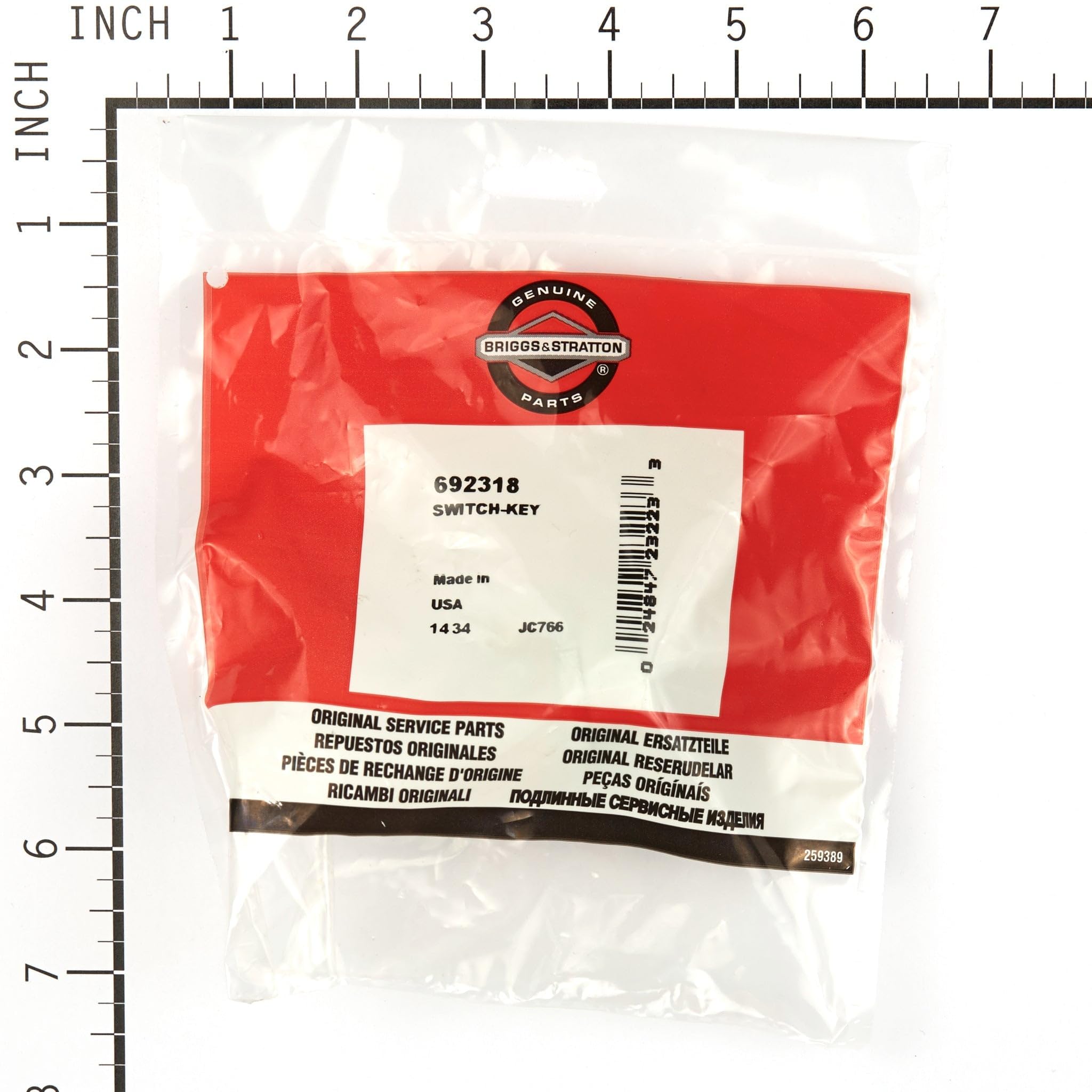 Briggs & Stratton 692318 Key Switch Assembly, Grey : Amazon.ca