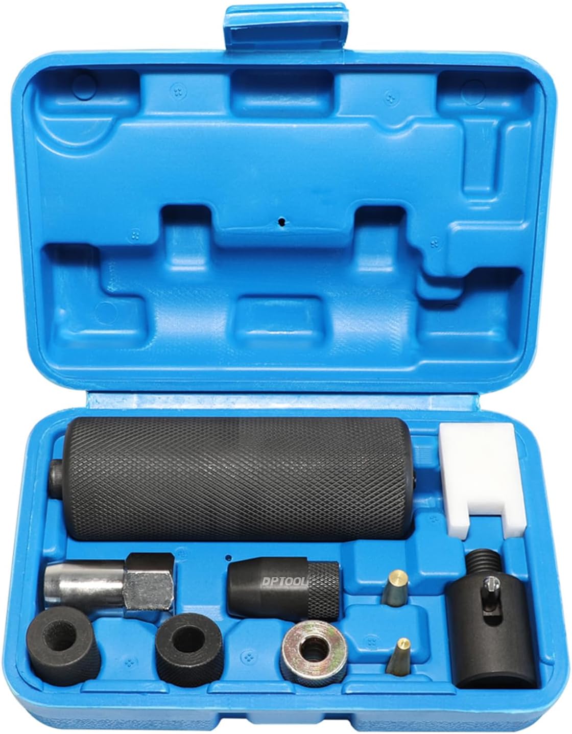 Fuel Injector Removal Tool with Slid Harmmer Puller Injector Seal Replace Install Kit compatible with BMW N14 N18 N20 N26 N47 N53 N54 N55 N57 N63 S63 B38 B48 B58