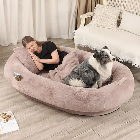 Giant Human Floor Bed for Comfy Relaxation