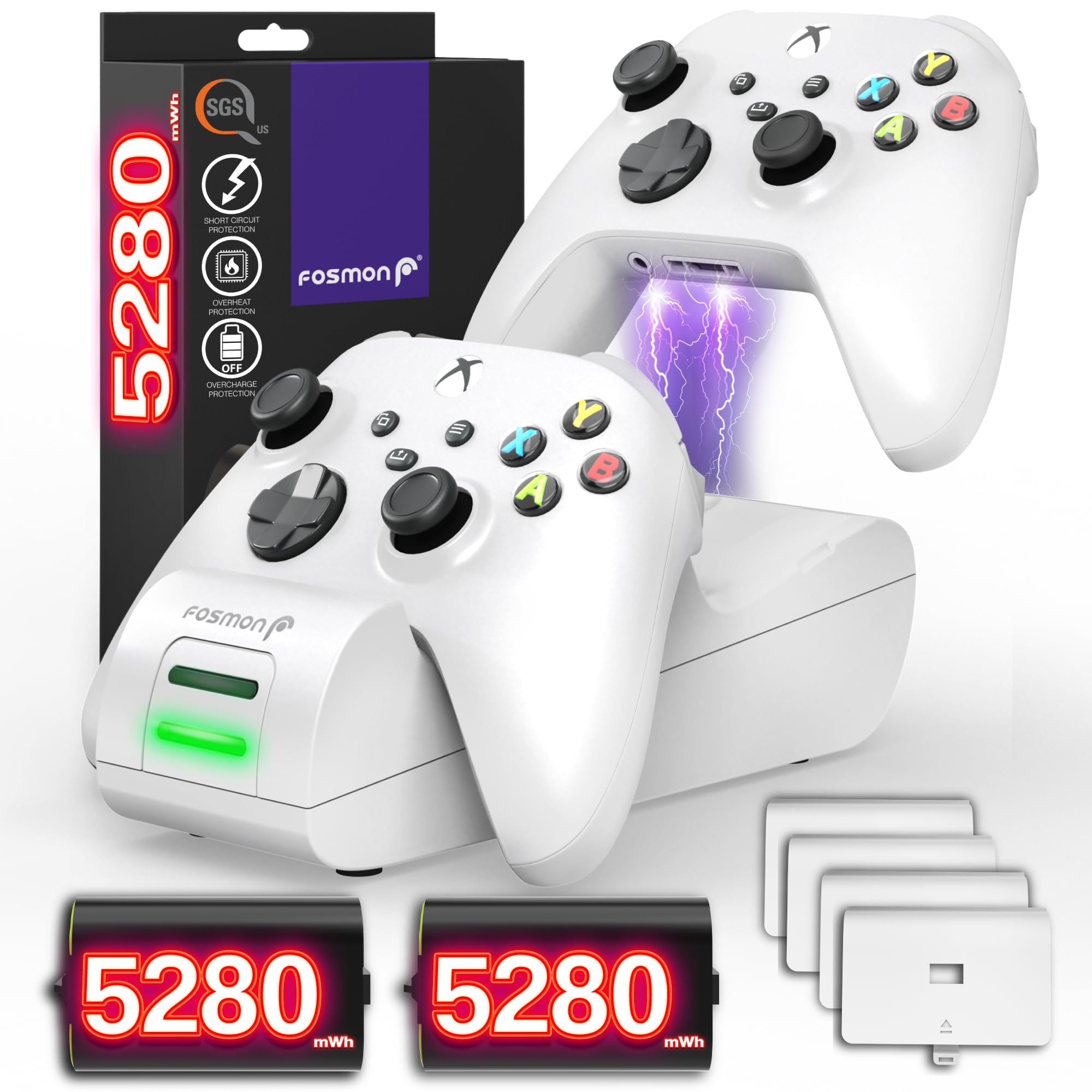 Amazon.co.jp: Fosmon Dual 2 Max 充電 スタンド Xbox Series X/S(2020  