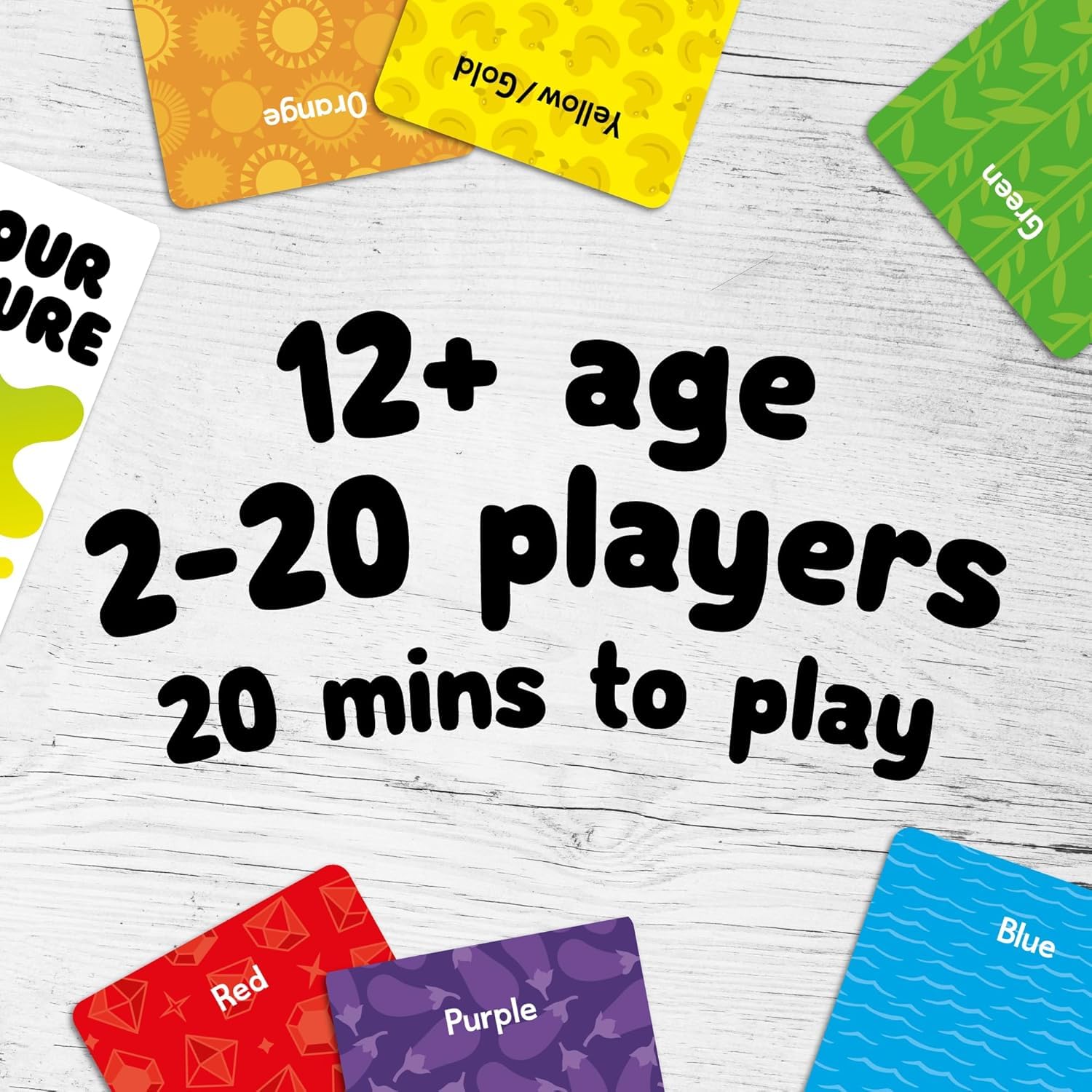 Colourbrain Card Game - Award-Winning Family Colour Quiz Game for Adults & Kids, Multicolored, Small - Image 3
