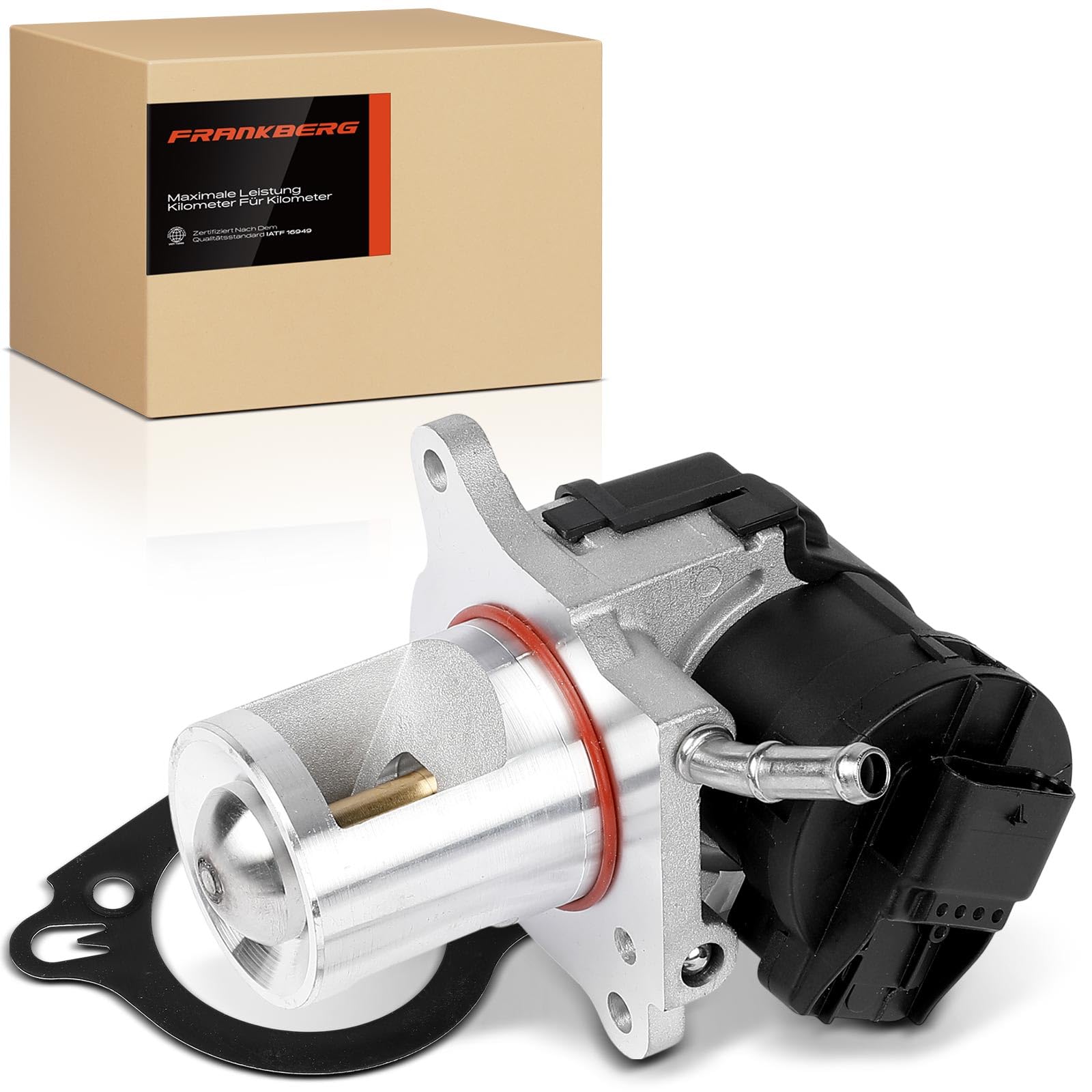 Frankberg Válvula EGR (válvula de recirculación de gases de escape) diésel | Compatible con: CLS Shooting Brake X218, Clase E W212, Clase S V221 W221, GLE W166, Clase GLK X204, Clase M W166
