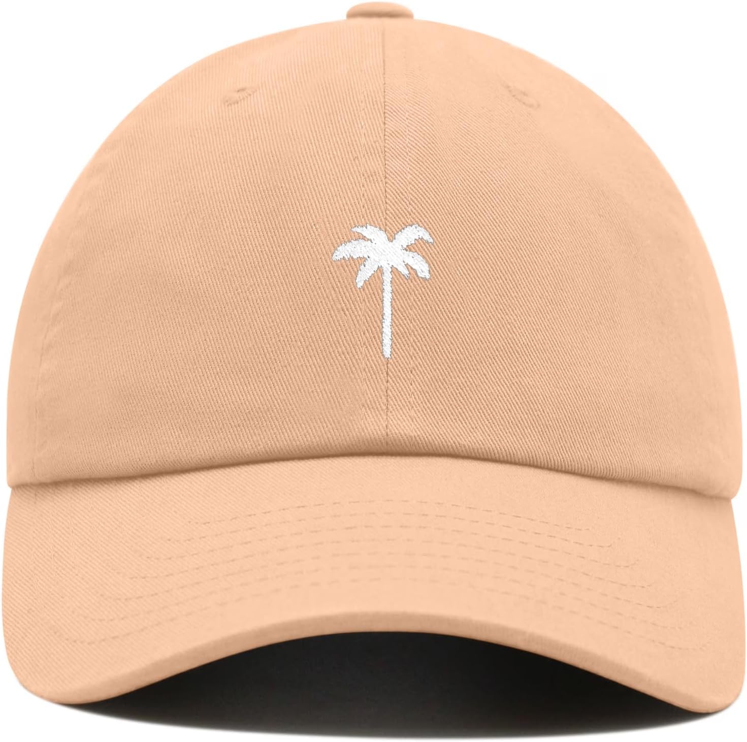 Palm Tree Baseball Cap Embroidered Cotton Adjustable Dad Hat