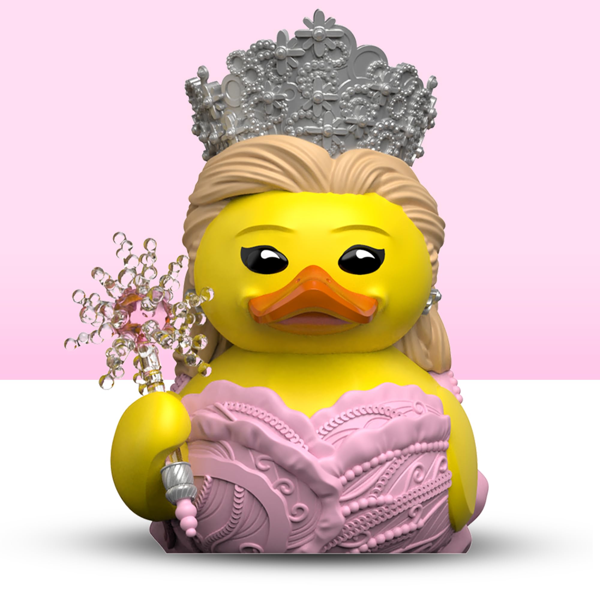 TUBBZ Boxed: Wicked - Glinda Upland Cosplaying Rubber Duck Vinyl Figure, Glinda (Boxed), 3.54 inches - Image 4