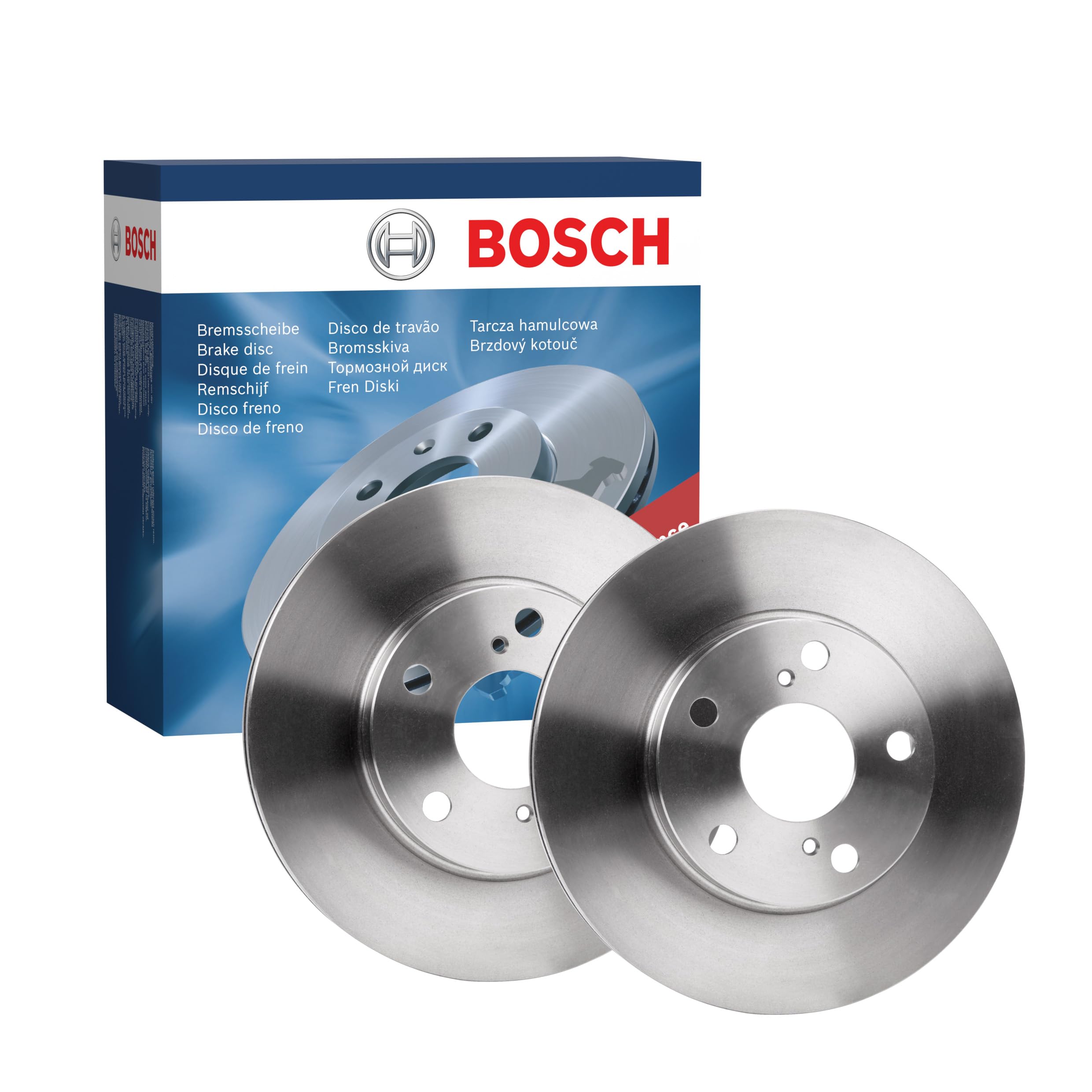 Bosch BD1911 Discos de freno, certificación ECE-R90, 1 juego de 2 discos
