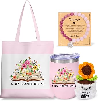 Teacher Appreciation Gifts for Women, Thank You Gift for Educators, Birthday Back to School Graduation Retirement End of Year Gifts for Women Teachers