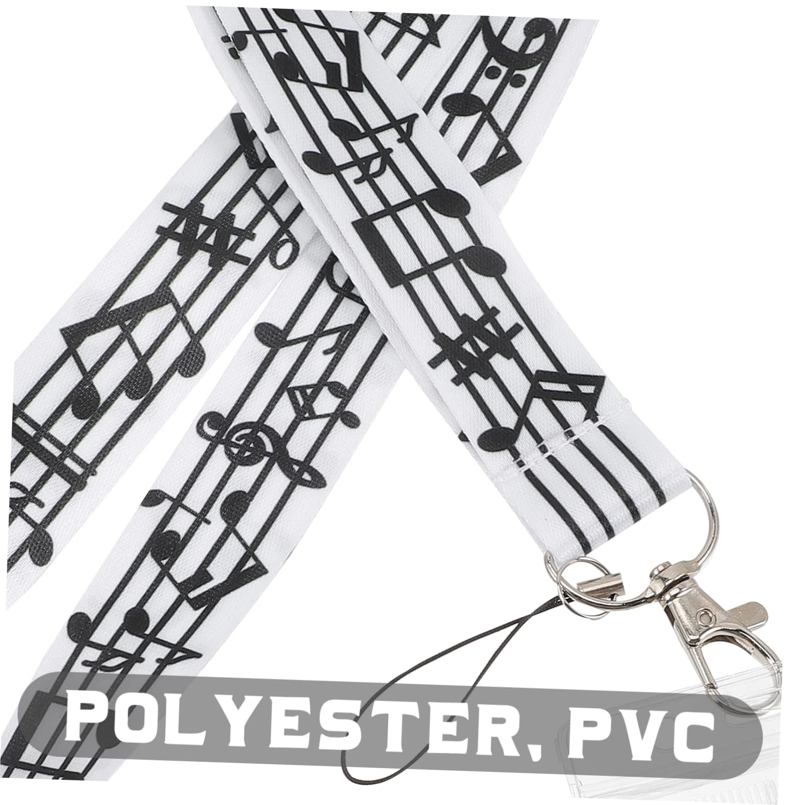 STOBOK 16stücke Musiknoten Handy Lanyards Leichte Multifunktionale Für Handy Id-karten Und Schlüssel Strapazierfähige Tragbare Aufhänger Für Und Mädchen