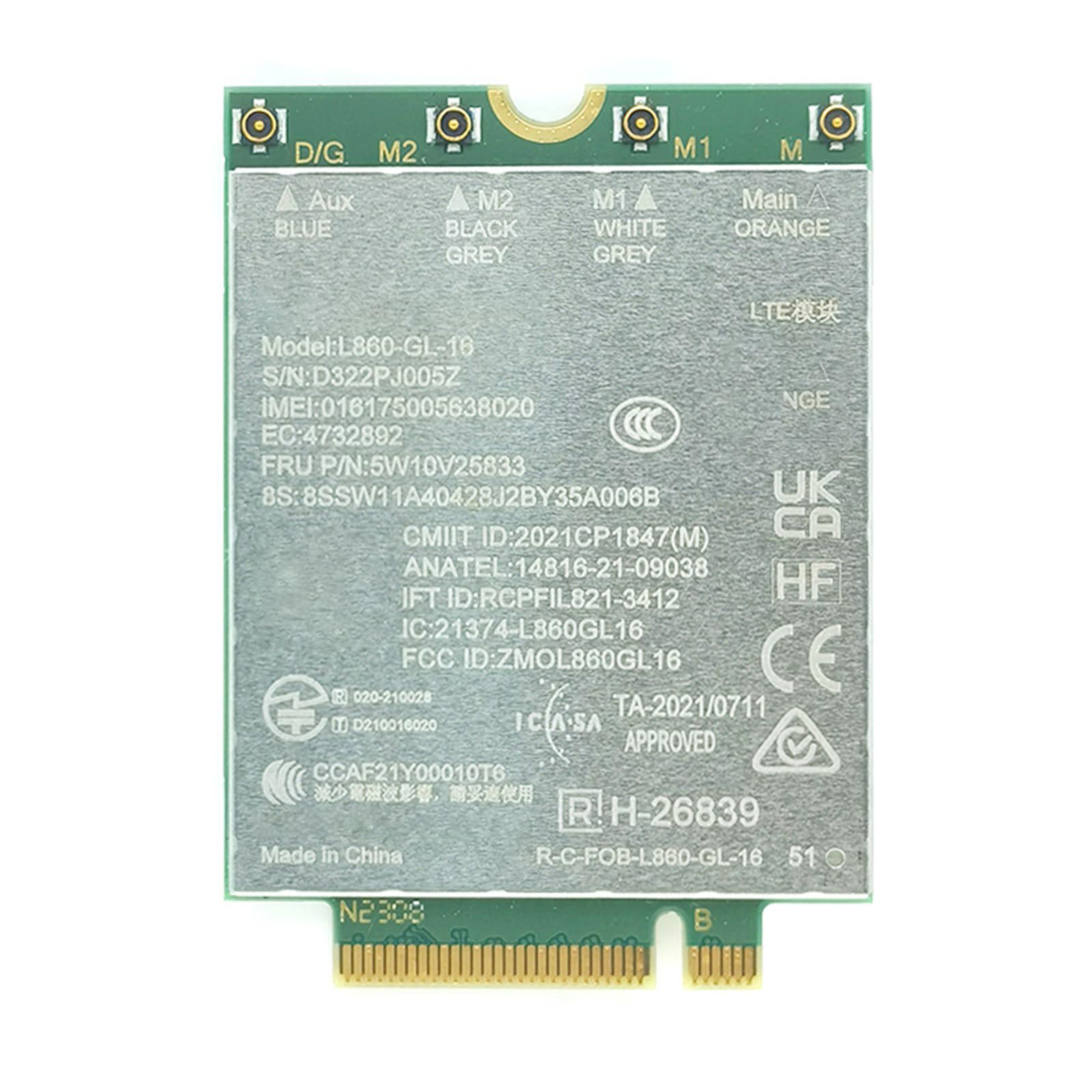 Module L860-GL-16 4G LTE pour rester connecté en déplacement avec L13 P14S P16 - 7
