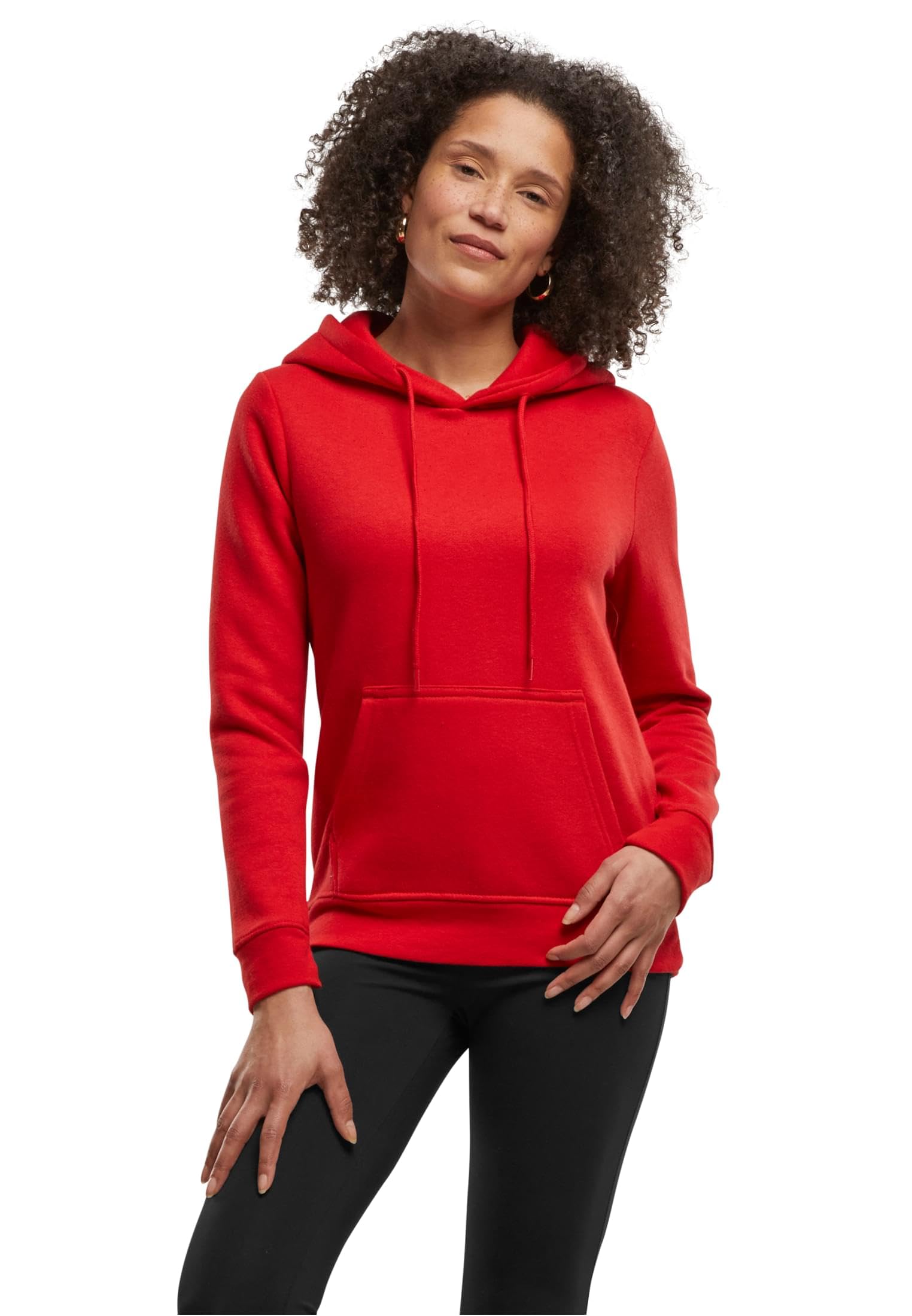 Build Your Brand Damen Bb007-ladies Basic Hoody Kapuzenpullover (1er Pack)