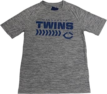 Fanatics Mens MLB Minnesota Twins Team Specialty Short Sleeve T-Shirt Gray