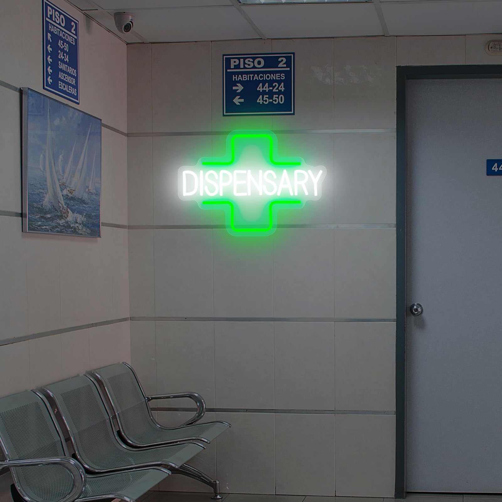 YSUIEC Dispensary Neon Sign - Image 2