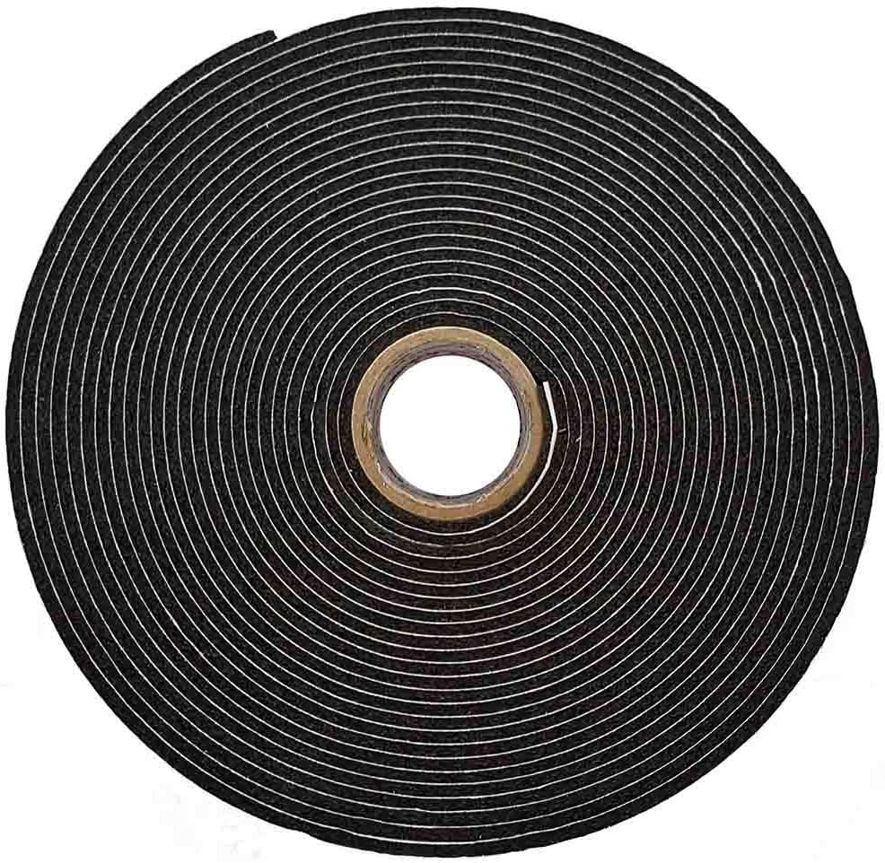 VISIARO EPDM Rubber Self Adhesive Insulation Foam Tape, Class O, Width 2 inch x Thick 3 mm x Length 9.1 mtr, Pack of 1